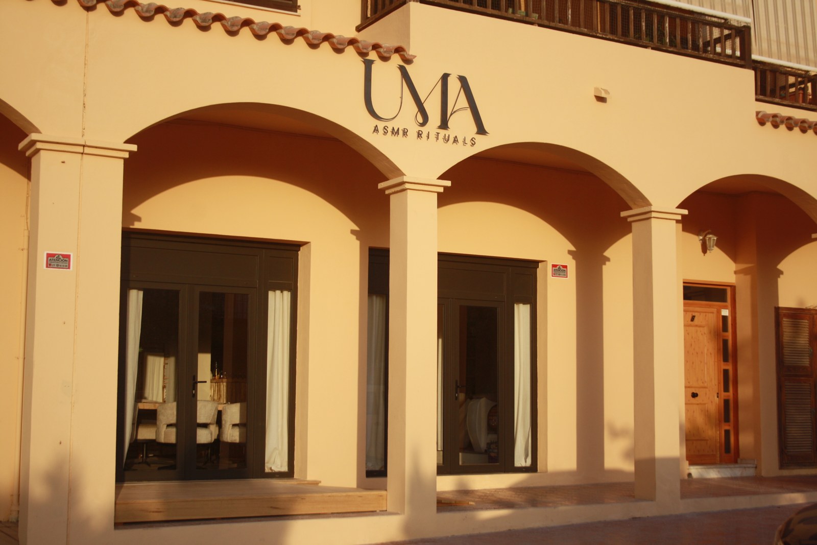 UMA storefront entrance